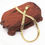 Thumbnail: Snake Gold Colour Bracelet