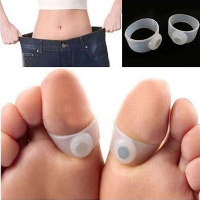 Pair of Garcinia Cambogia Weight Loss Toe Rings -Old Chinese tradition treatment