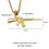 Thumbnail: M4 Gun Gold Colour with Necklace chain