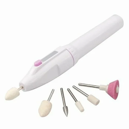 Thumbnail: 5 In 1 Nail Trimming Kit Electric Salon Shaper Manicure Pedicure Kit