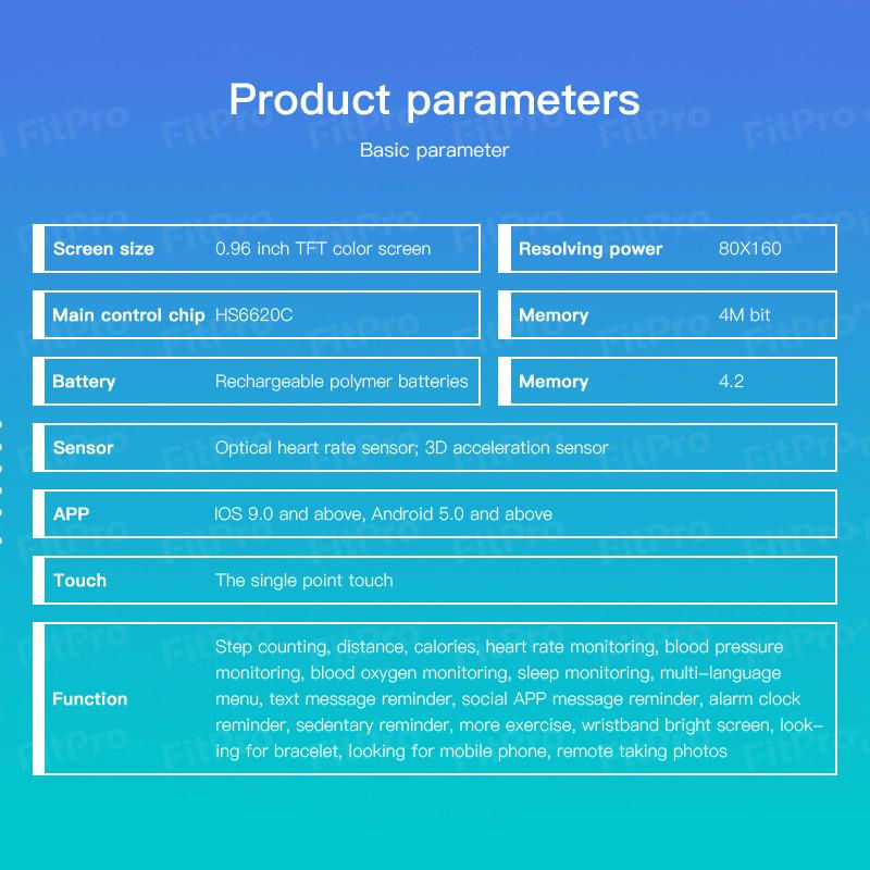 Thumbnail: M5 Smart Sport Black Watch -Fitness Tracker, Sleep monitoring, Heart Rate & more