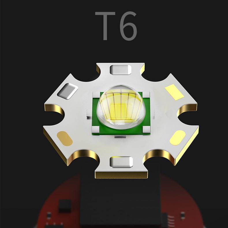 Thumbnail: Compact Powerfull Waterproof Rechargeable Multi-function Flashlight LED Torch