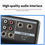 Thumbnail: Mixer Audio Portable Console, 4 channels also with bluetooth, USB & Record