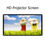 Thumbnail: 150 Inch & 169 HD Foldable Portable Projector Screen (330cm x 187cm)