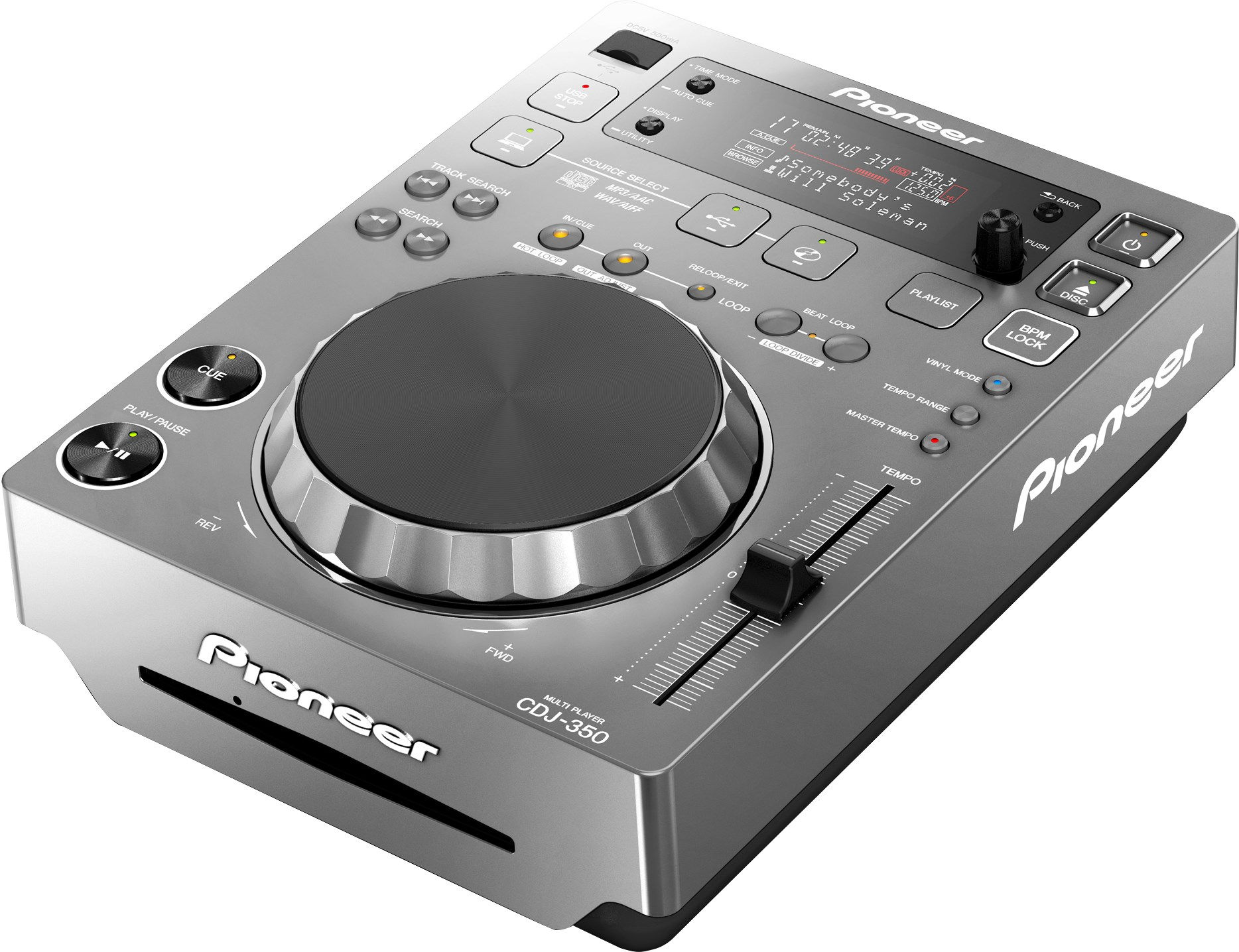 Pioneer CDJ-350 - Silver