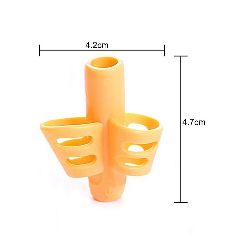 Thumbnail: Double Grip Pencil/Pen Holder, Writing posture, training - Multi Colour