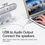 Thumbnail: Vention External USB Black Sound Card for Audio PC Software & Playstation