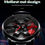 Thumbnail: Cool Sports Quartz Watch with Metal strap (Red & Black)