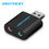 Thumbnail: Vention External USB Black Sound Card for Audio PC Software & Playstation