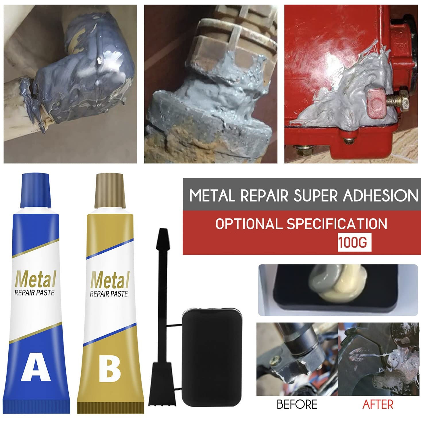 Metal Repair Super Strong Pastes (100g)
