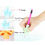 Thumbnail: Double Grip Pencil/Pen Holder, Writing posture, training - Multi Colour