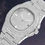 Thumbnail: Luxury Shiny Iced Out Silver Colour Quartz Watch - Unisex