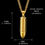 Thumbnail: Bullet Pendant with Necklace chain