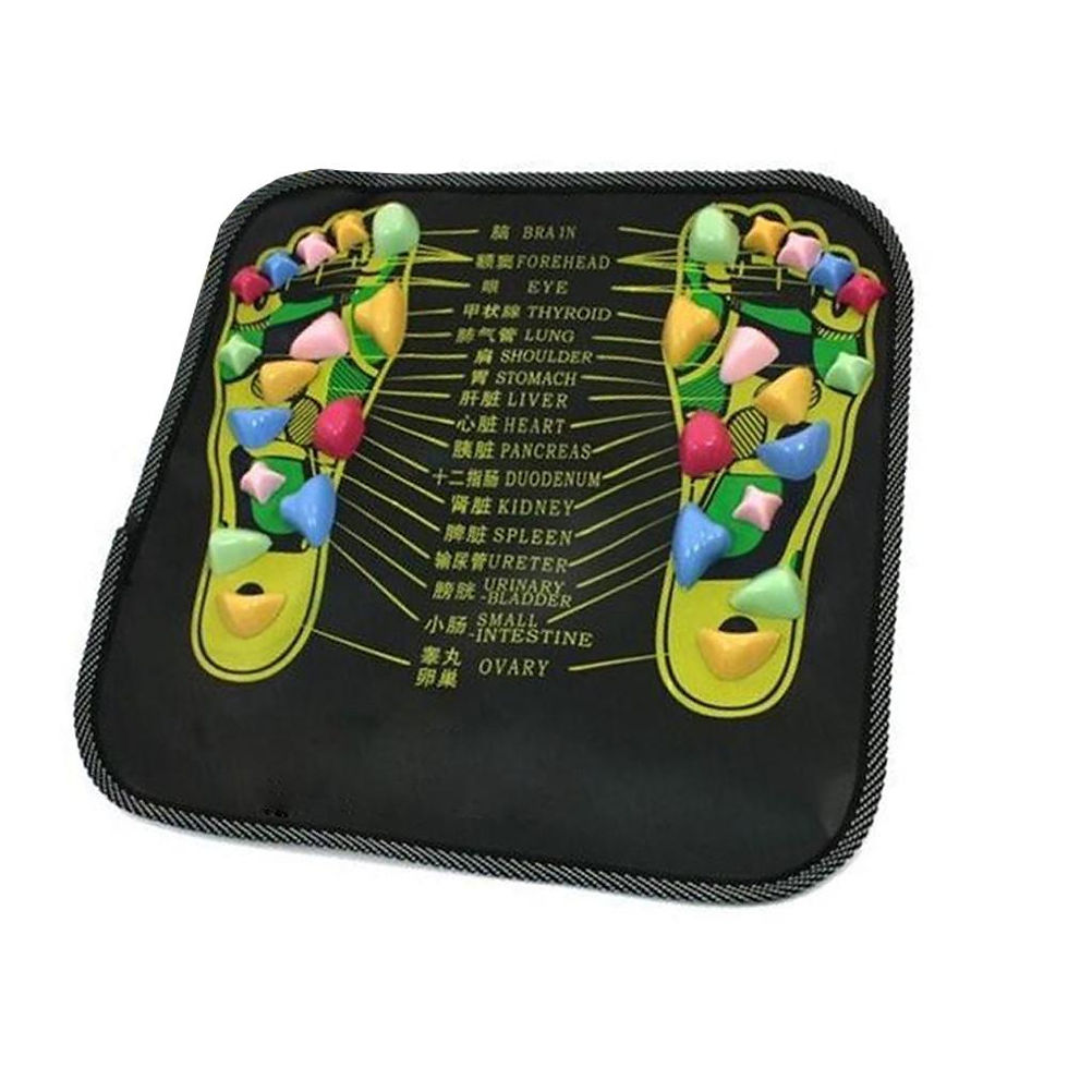 Thumbnail: Traditional Chinese Acupoint Feet Massage Stone Mat
