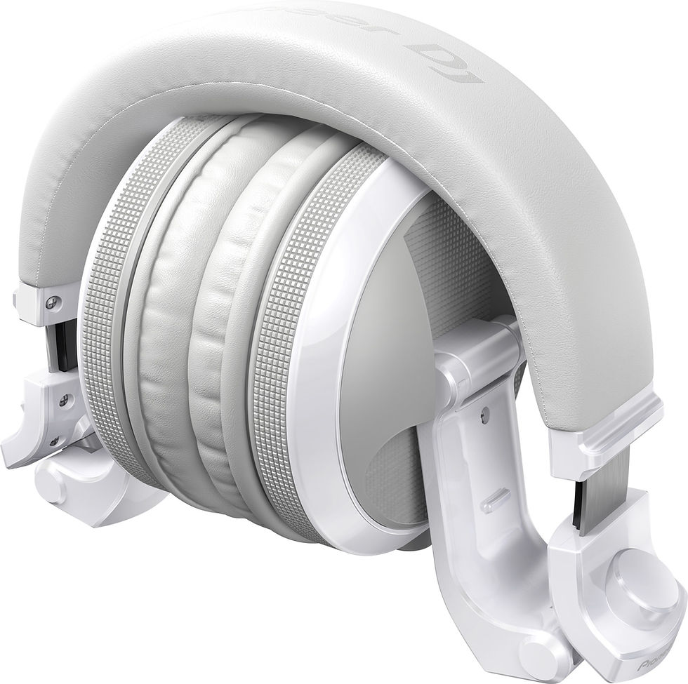 Thumbnail: Pioneer HDJ-X5BT-White (DJ Headphones with Bluetooth)