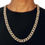 Thumbnail: Iced Out Rhinestone Miami Cuban Link Chain Necklace - 24 inch