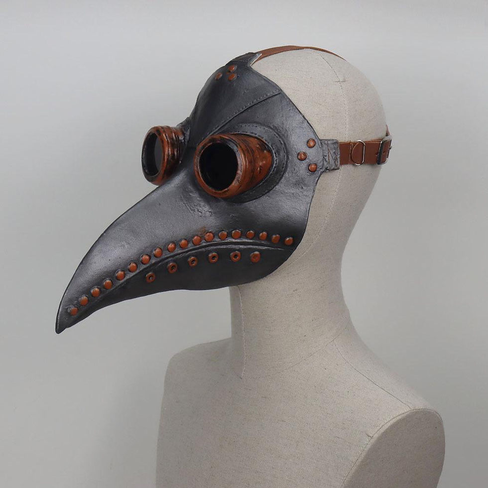Thumbnail: Medieval Plague Doctor Bird Mask