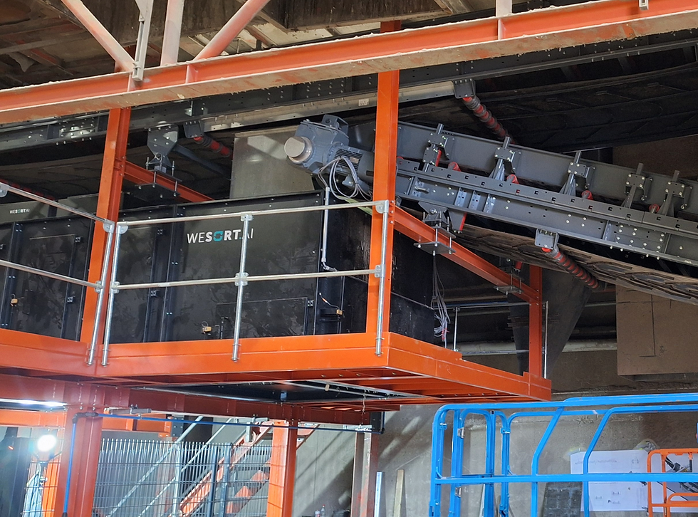 Battery.Sort eingebaut bei Korn Recycling (Foto: Korn Recycling GmbH)