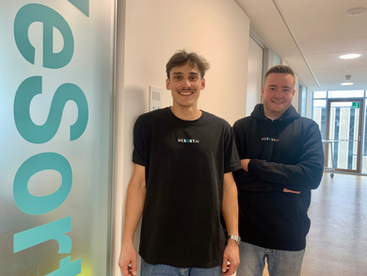 Unsere neuen Mitarbeiter Tim und Robin