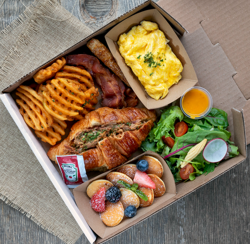 Brunch box #2 - Pulled Pork | Light Cafe