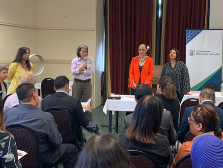 Briefing by the minister of Ethnic Affairs