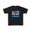 Thumbnail:  Youth  Drag Race Nation T‑Shirt — Blue Race Car Design
