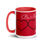 Прев'ю: Mug with Color Inside  BE MY VALENTINE
