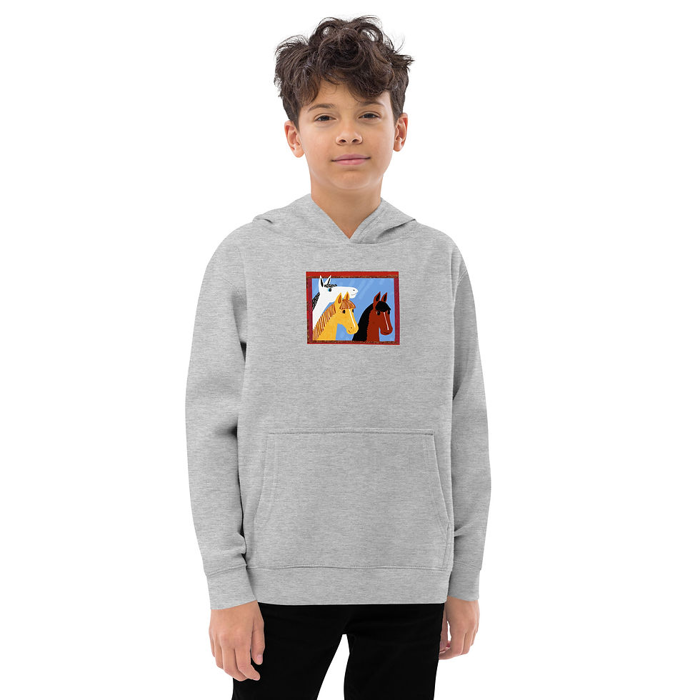 Miniatura: Sudadera polar para niños 3 FACES