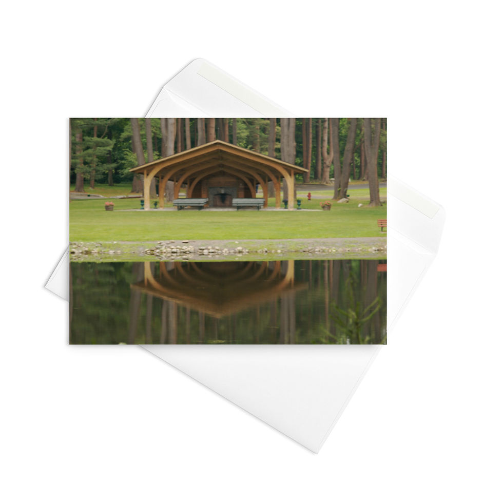 Miniaturbild: Grußkarte LOOK PARK REFLECTION - Erhältlich in 3 Größen!!