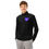 Thumbnail: Lightweight quarter-zip pullover  ALWAYS BE KIND purple heart