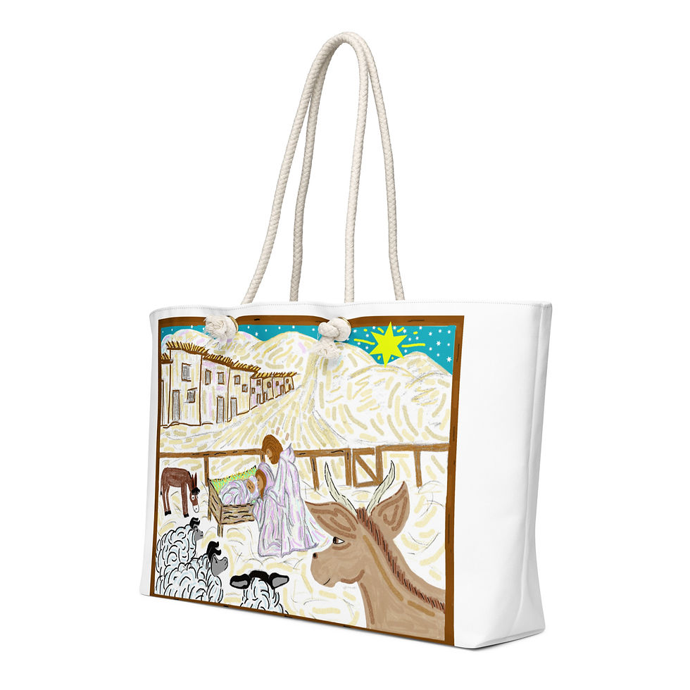 Miniatura: Borsa da weekend oversize IN THE MAGER