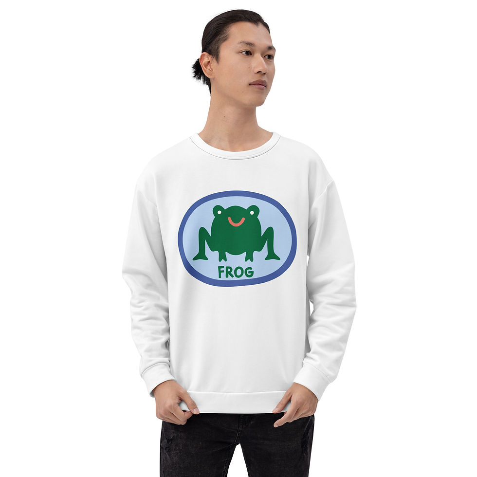 Miniatura: Felpa unisex FROG: AFFIDATI COMPLETAMENTE A DIO