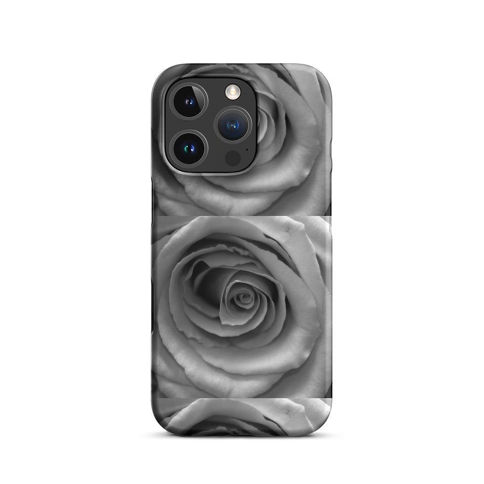 Miniaturbild: Snap-Hülle für iPhone® – Blumenmuster – iPhone 11–17 Pro