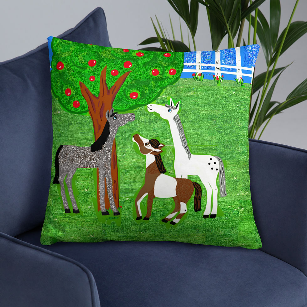Miniaturbild: Basic-Kissen APFELBAUM