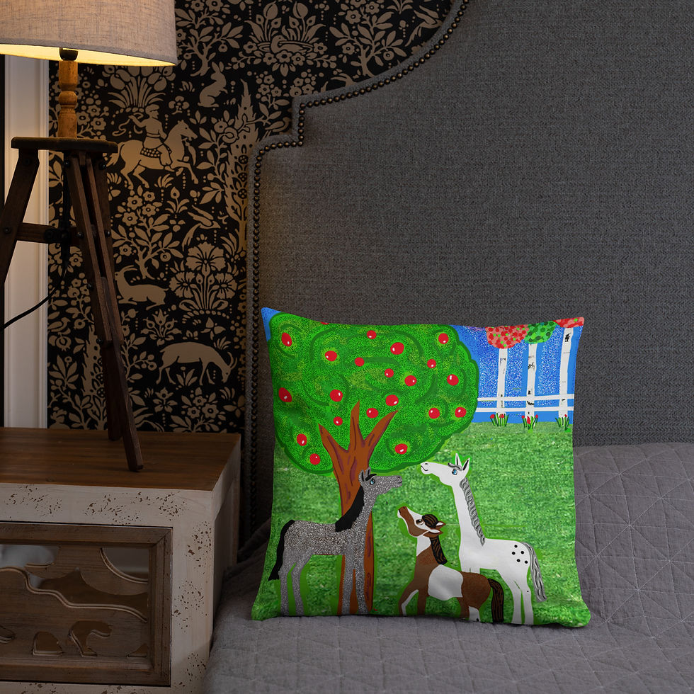 Miniaturbild: Basic-Kissen APFELBAUM