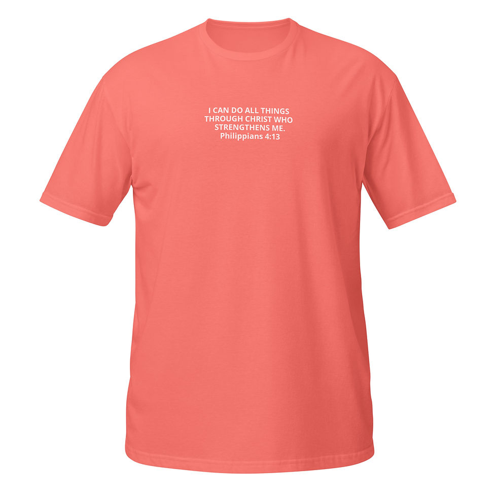 Miniaturbild: Short-Sleeve Unisex T-Shirt  I CAN DO ALL THINGS