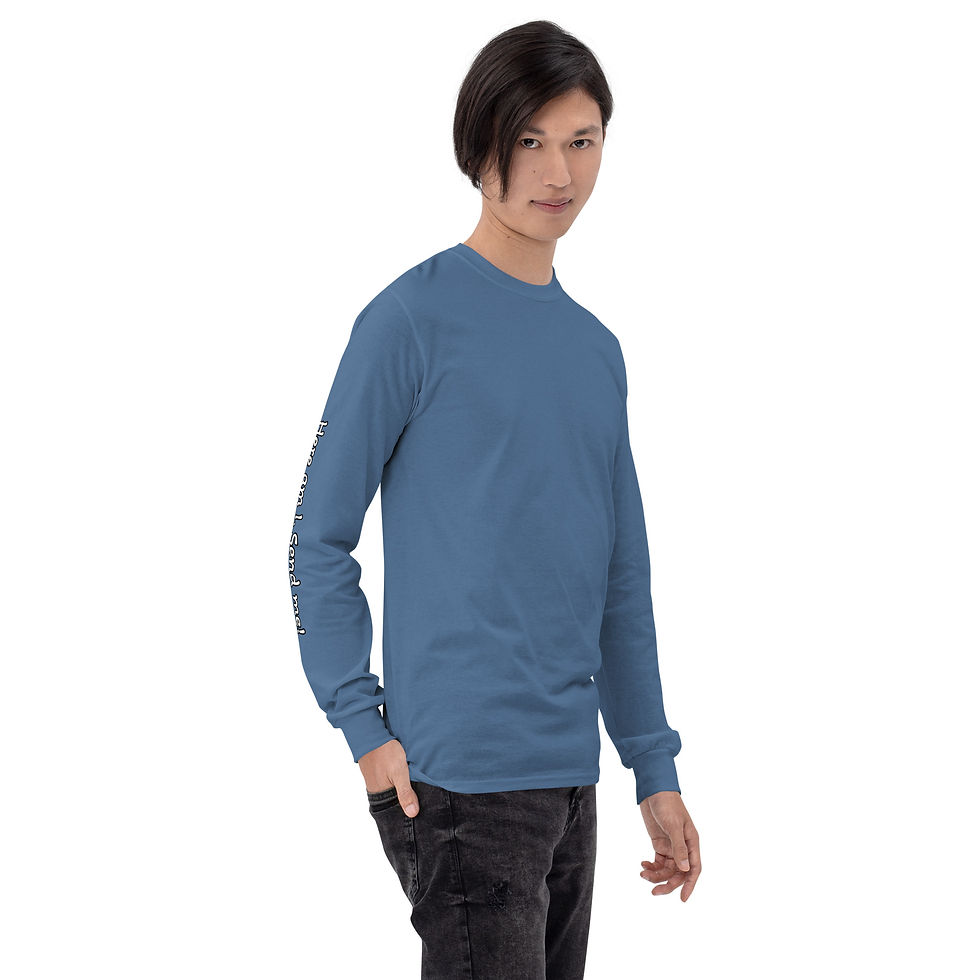 Miniatura: Men’s Long Sleeve Shirt  HERE AM I; SEND ME!