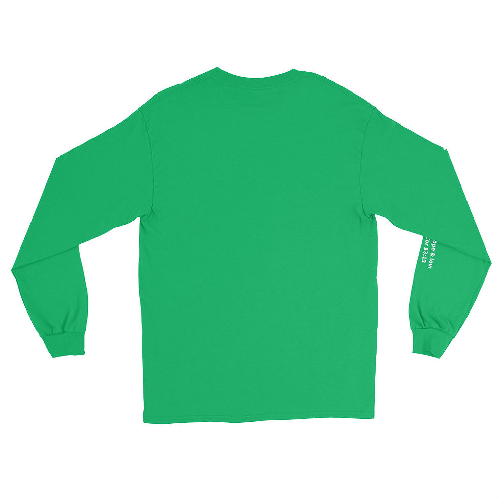 תמונה ממוזערת: Men’s Long Sleeve Shirt  THERE ARE 3 THINGS THAT REMAIN