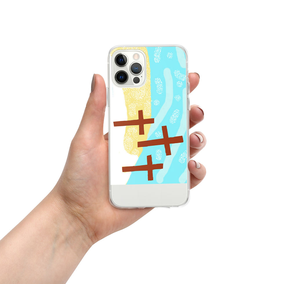 Miniature : Coque transparente pour iPhone® 3 CROIX