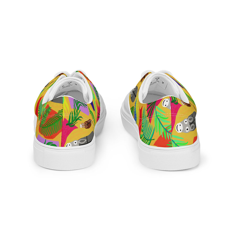 Miniature : Chaussures en toile à lacets pour hommes Pâque