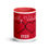 Прев'ю: Mug with Color Inside  BE MY VALENTINE
