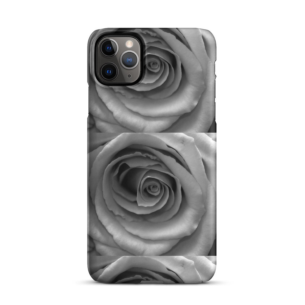 Miniaturbild: Snap-Hülle für iPhone® – Blumenmuster – iPhone 11–17 Pro