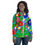 Thumbnail: Unisex Bomber Jacket FLOWER PATCH
