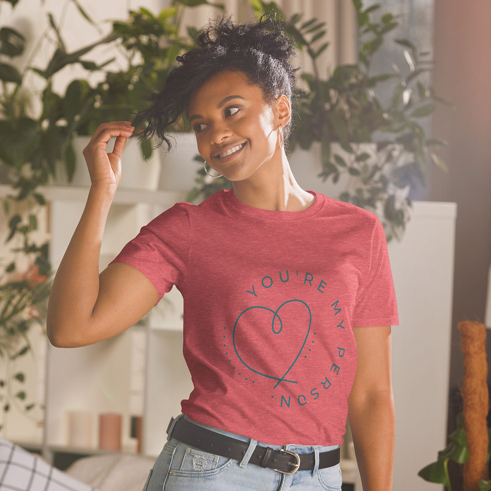 Miniatura: Short-Sleeve Unisex T-Shirt  YOU'RE MY PERSON