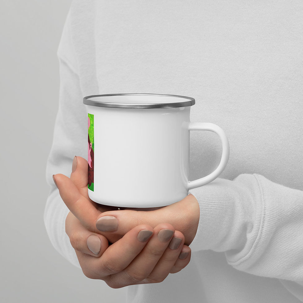 Miniatura: Taza de esmalte MINNIE PEARL