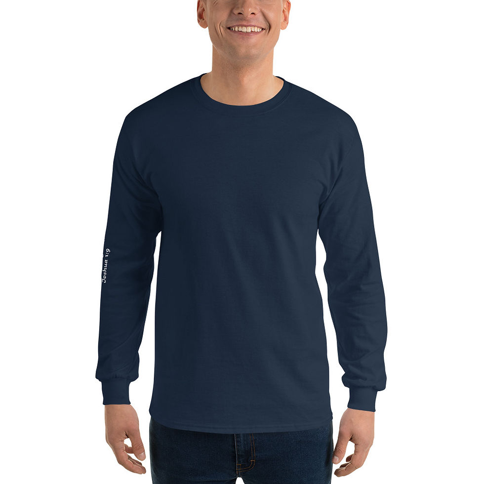 Miniatura: Men’s Long Sleeve Shirt  Be Strong & Courageous! Joshua 1:9