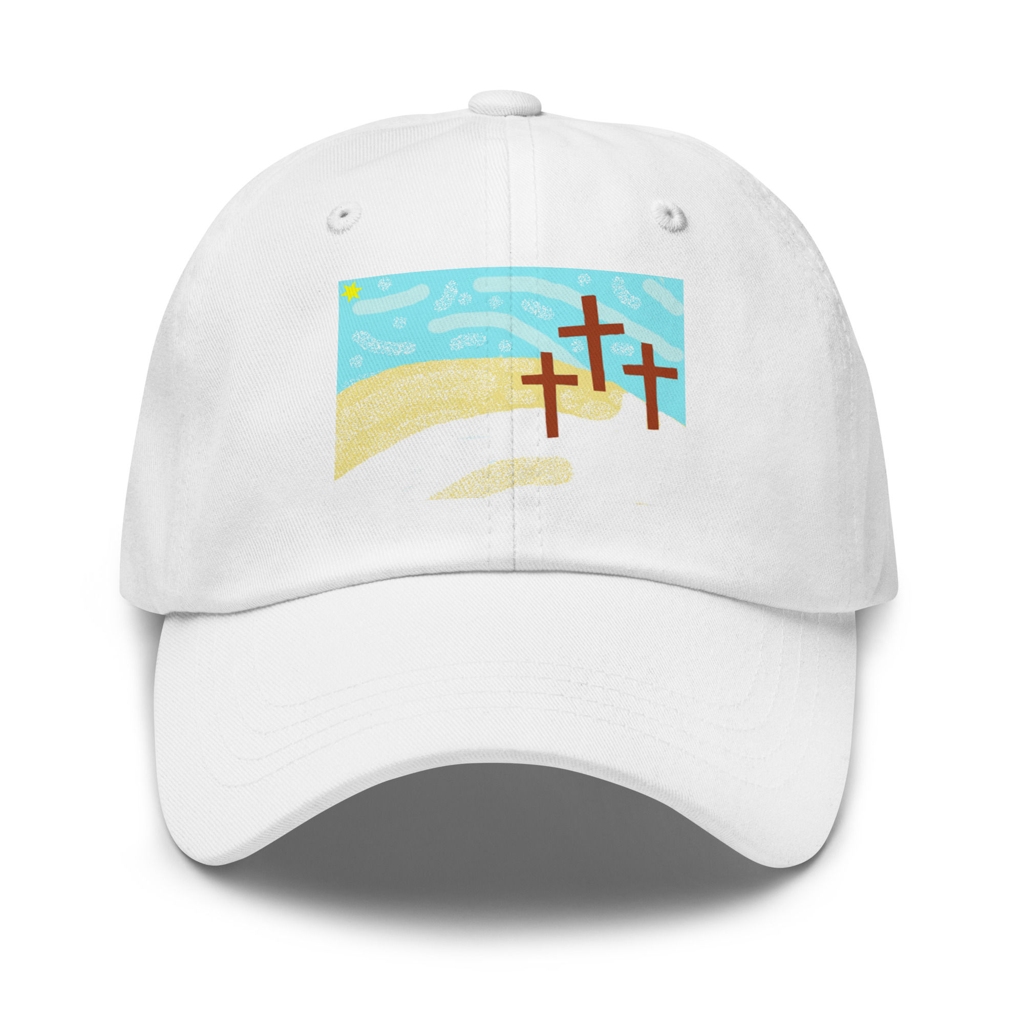Dad hat 3 CROSSES