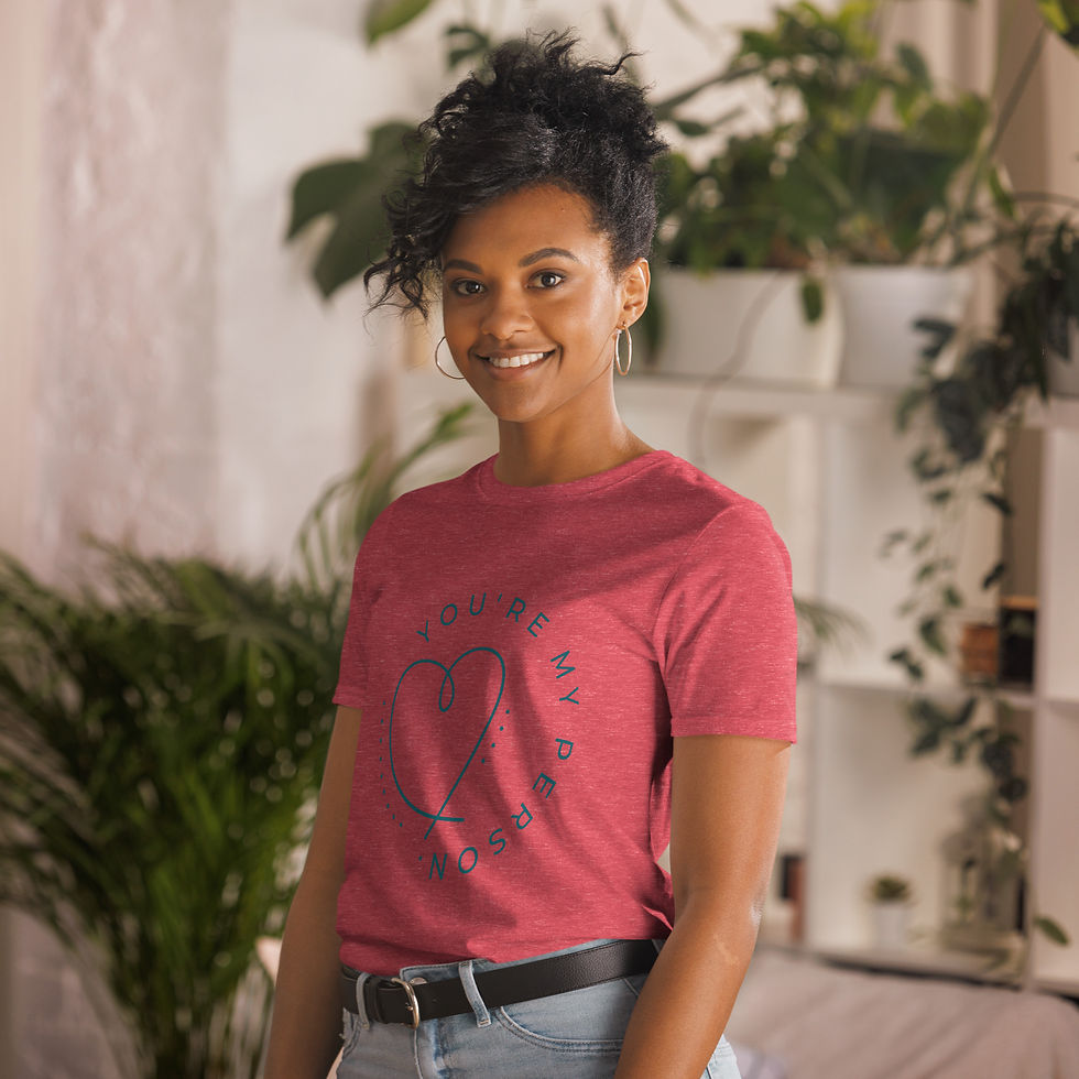 Miniatura: Short-Sleeve Unisex T-Shirt  YOU'RE MY PERSON