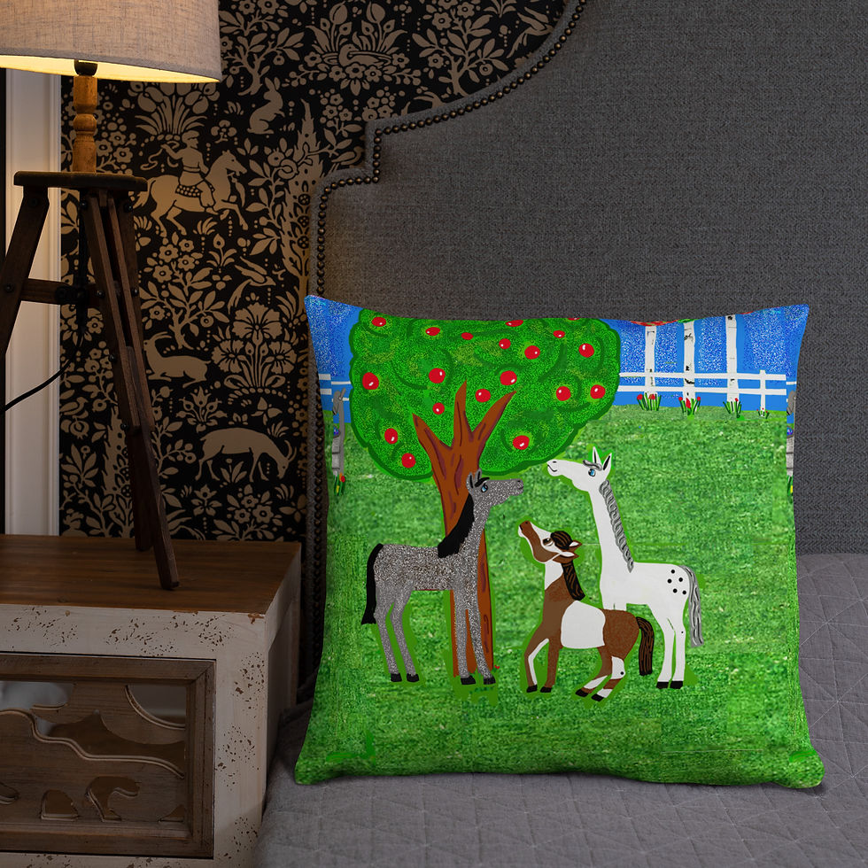 Miniaturbild: Basic-Kissen APFELBAUM