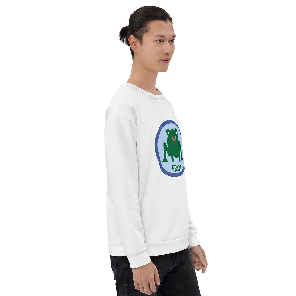 Miniatura: Sudadera unisex RANA: CONFÍA PLENAMENTE EN DIOS